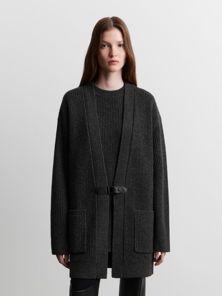 Кардиган из шерсти мериноса